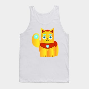 Good Luck Iron Cat Tank Top